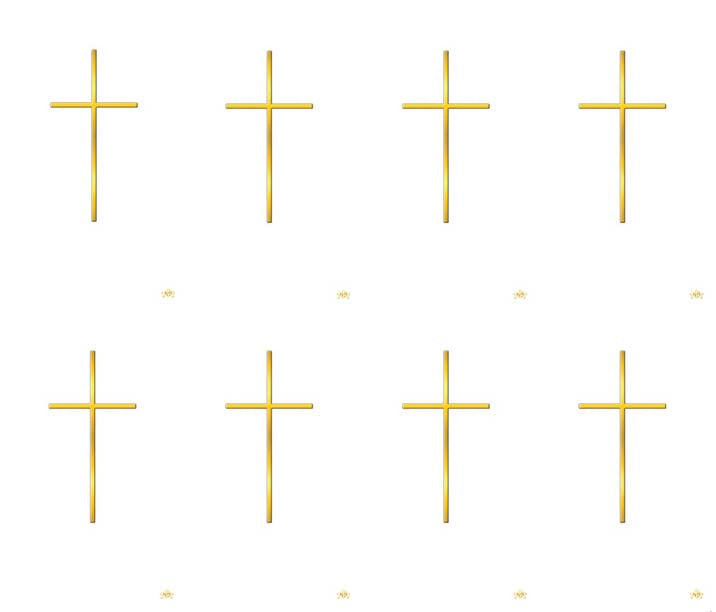 Cross Gold Foil