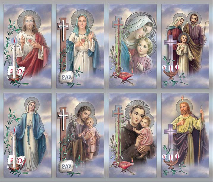 Saints Assorted Silver