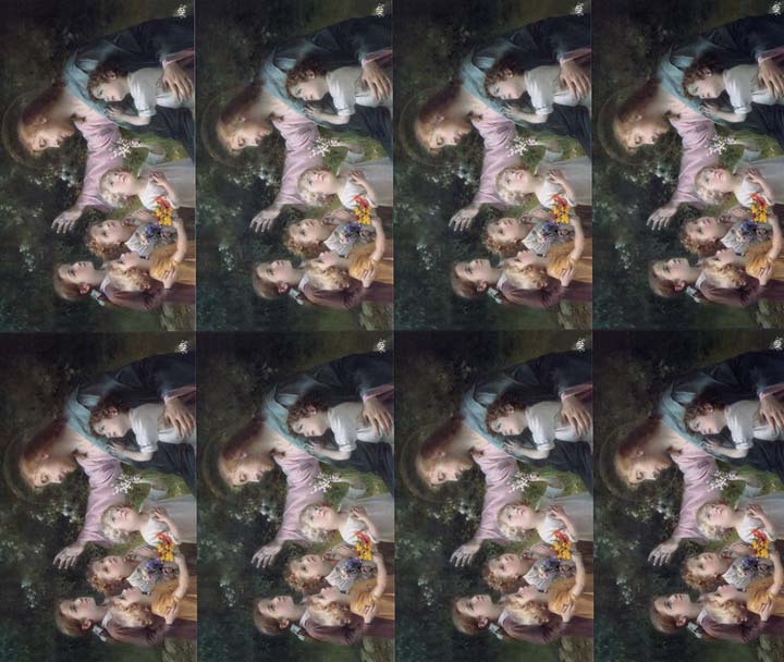 Christ with Children Prayer Cards