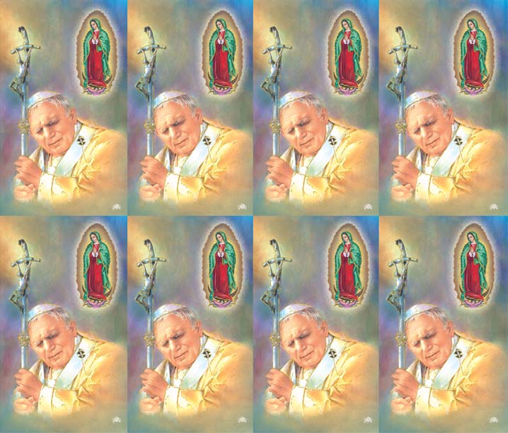 Saint Pope John Paul W & Our Lady of Guadalupe