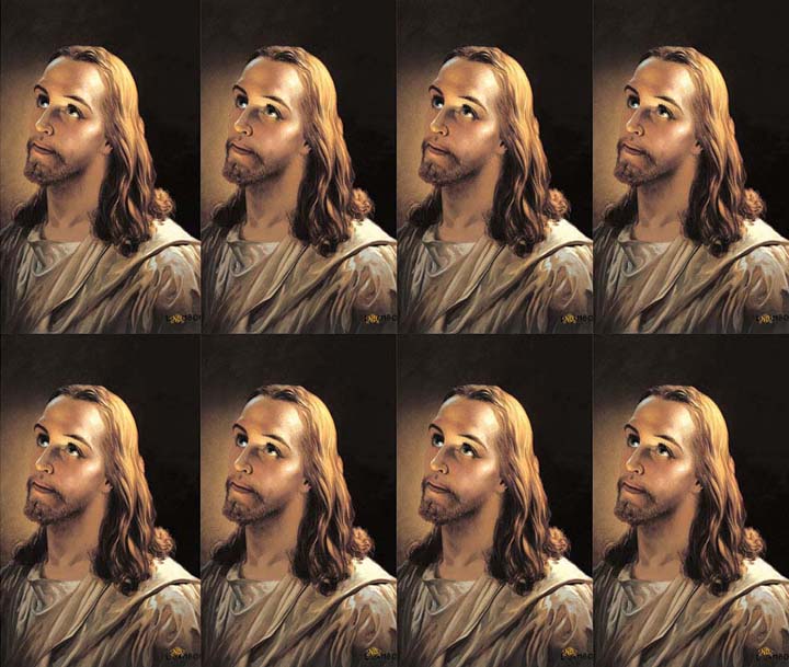 Head of Christ Prayer Cards