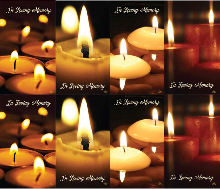In Loving Memoray Candles