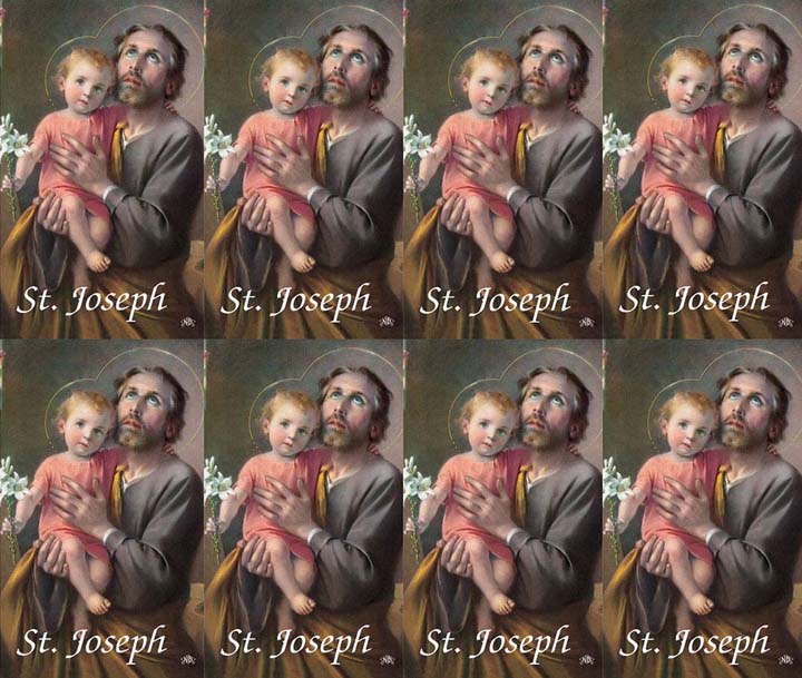 Saint Joseph Prayer Cards