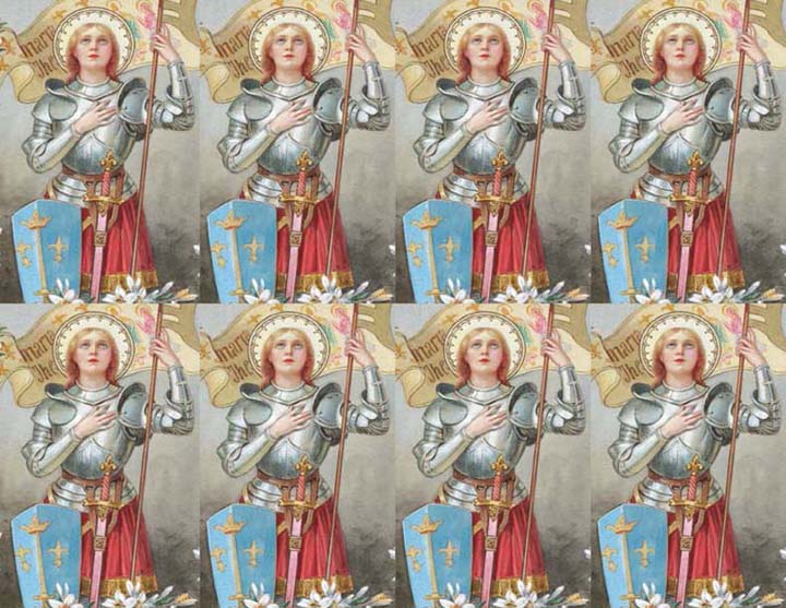 Saint Joan of Arc Prayer Cards