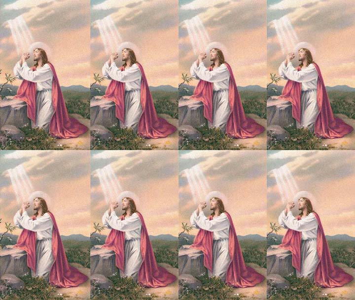 Jesus Praying Gethsemane