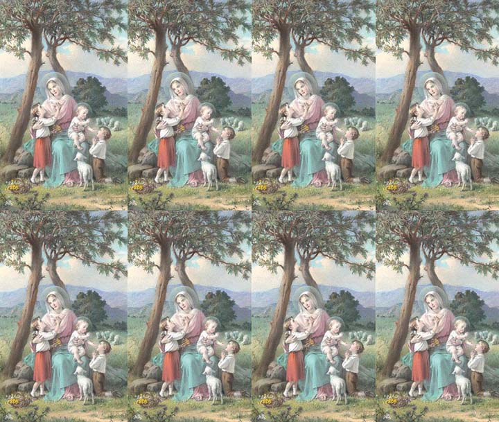 Mary with Children