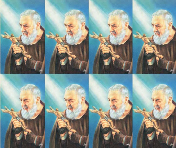 Saint Pio of Pietrelcina Prayer Cards