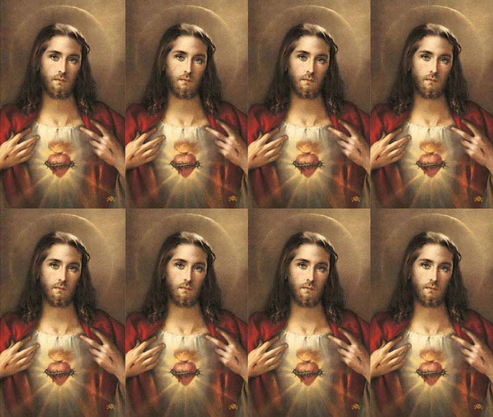 Sacred Heart of Jesus Prayer Cards