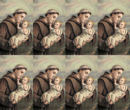 Saint Anthony Dark Bkgrnd