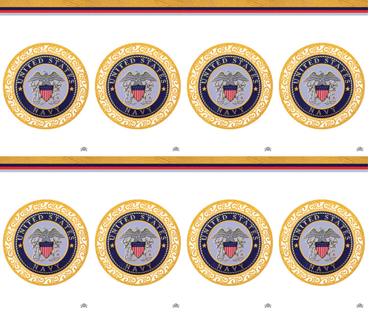 US Navy Emblem Prayer Cards Premium Gold Foil