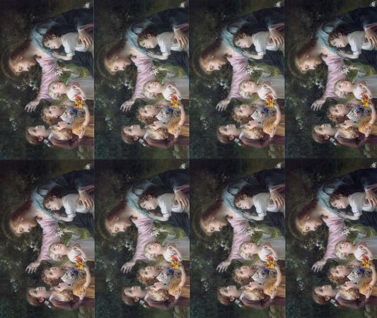 Christ with Children Prayer Cards