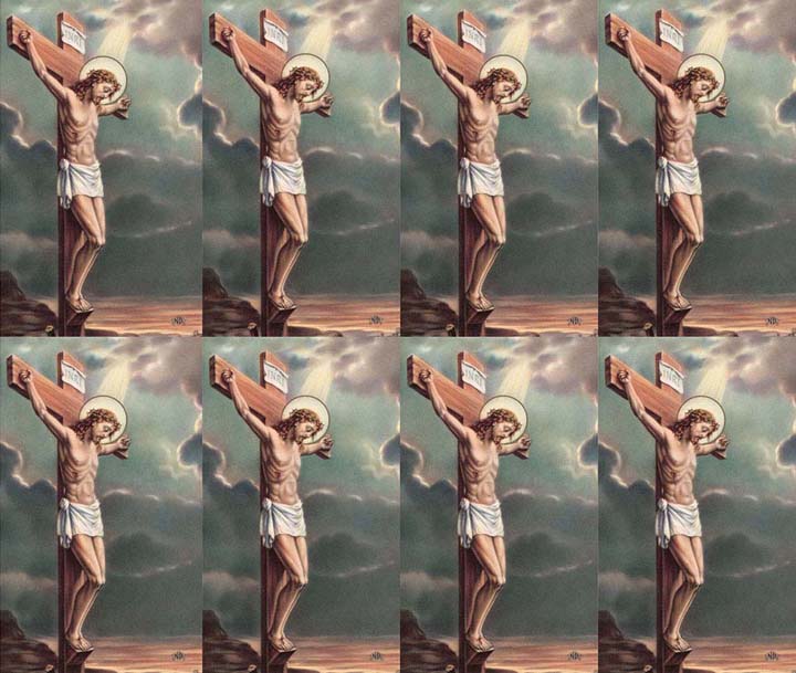 Crucifixion Prayer Cards