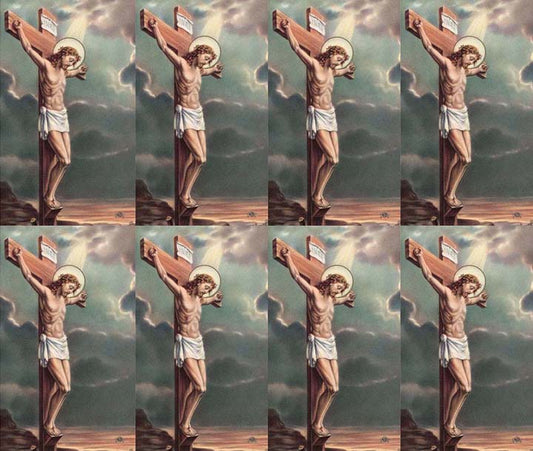 Crucifixion Prayer Cards