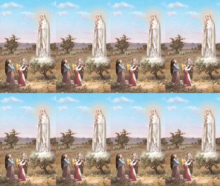 Our Lady of  Fatima with Children
