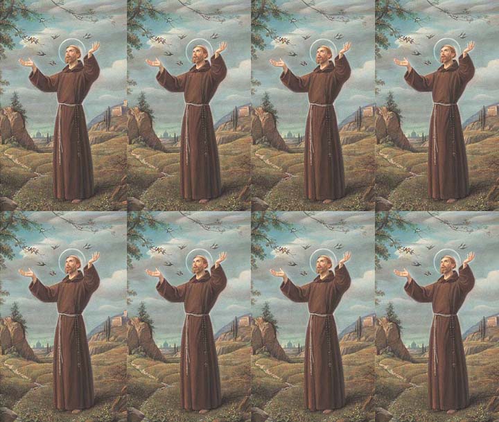 Saint Francis of Assisi Prayer Cards