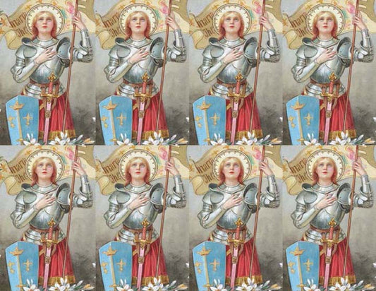Saint Joan of Arc  Prayer Cards