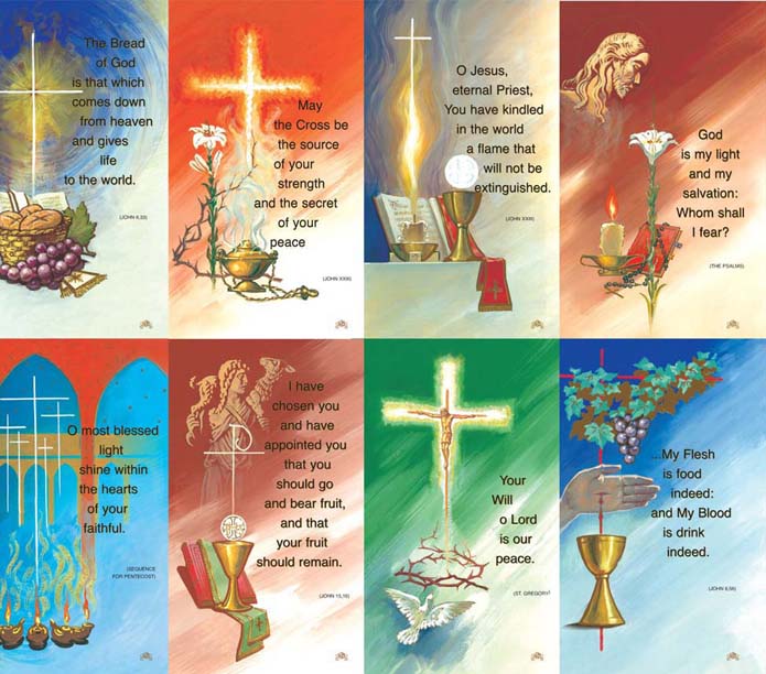 Micro Perfed Liturgical Series | Memorial Prayer Cards | 8-up Micro-Perfed Prayer ...