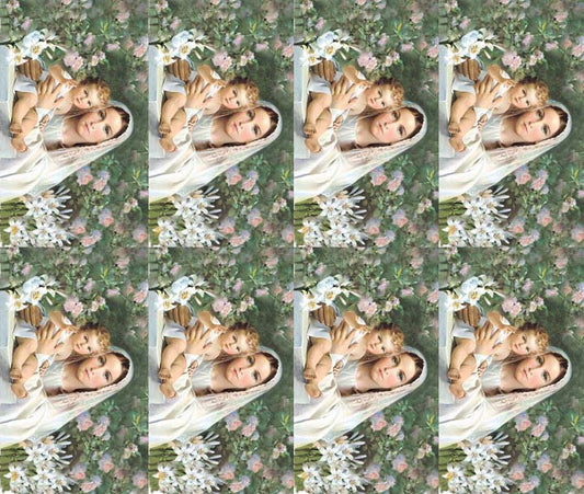 Madonna W Ith Lilies