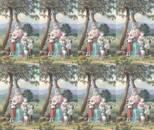 Mary with Children
