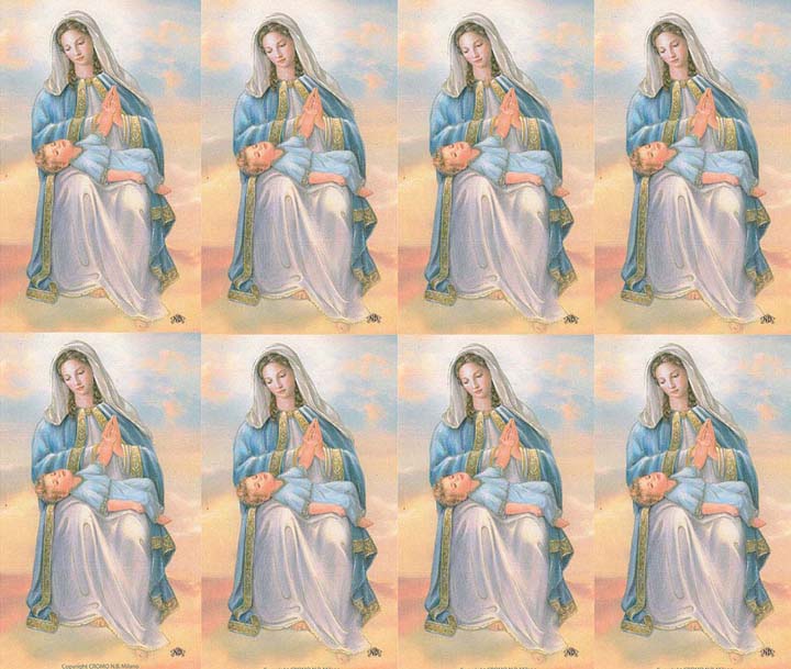 Micro Perfed Our Lady of Providence | Memorial Prayer Cards | 8-up Micro-Perfed ...