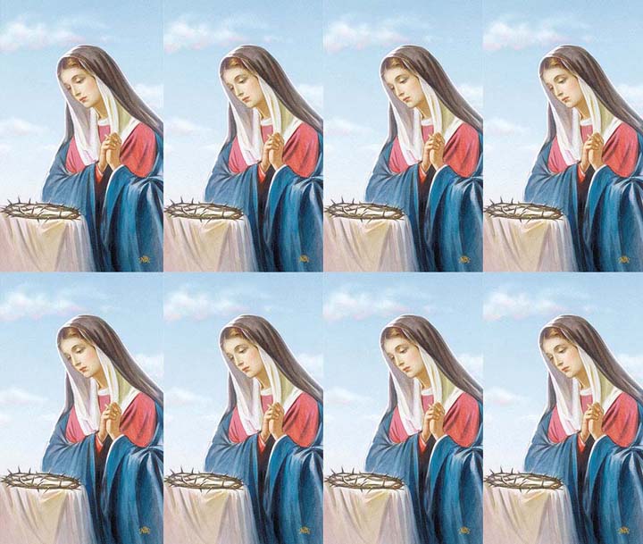 Our Lady of Sorrow Prayer Cards