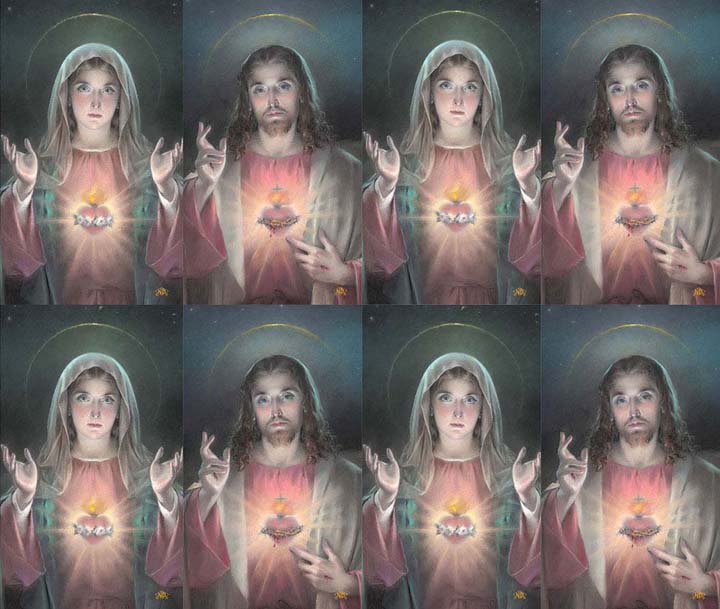 Sacred Hearts Jesus & Mary