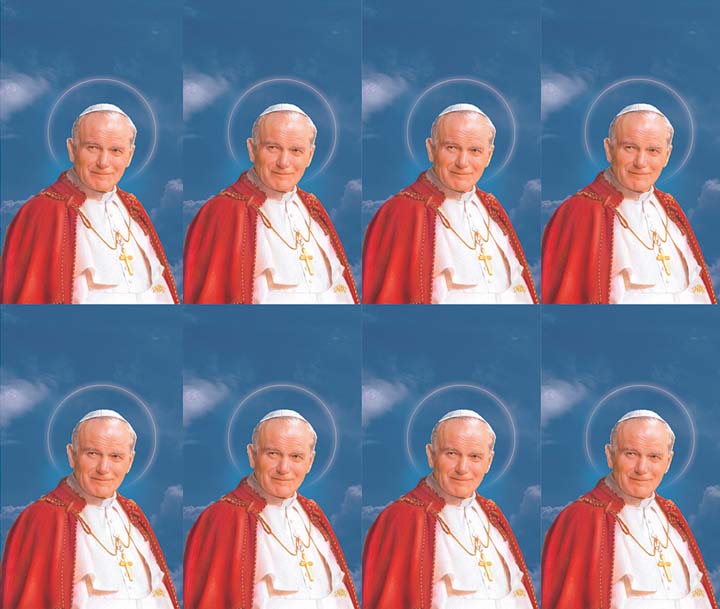 Saint John Paul II  Prayer Cards